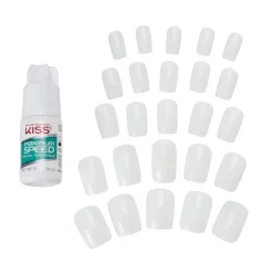 Kiss Full Cover Short Square Kunstnagels< Nagelverzorging