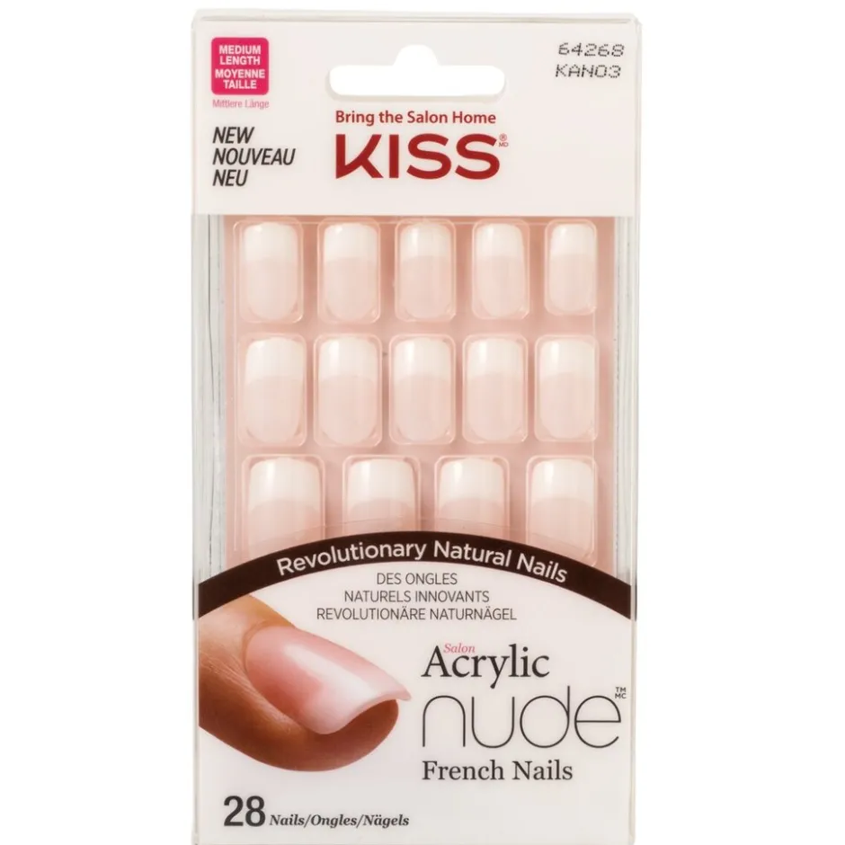 Nude Recht Kunstnagels|Kiss Clearance