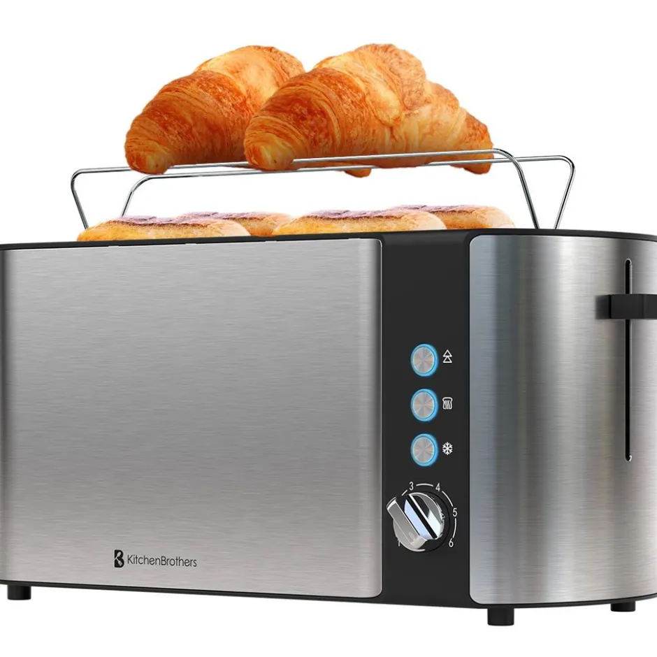 KitchenBrothers Broodrooster Extra Lang< Broodbereiding En Grills