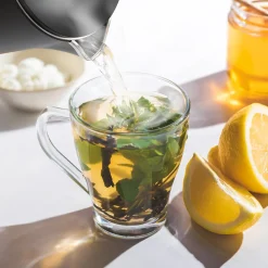 KitchenBrothers Dubbelwandige Waterkoker met Temperatuurregeling< Waterkokers