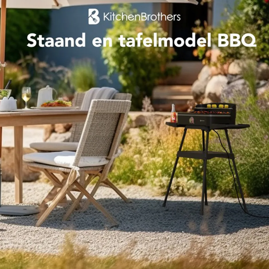 KitchenBrothers Elektrische BBQ< Keuken