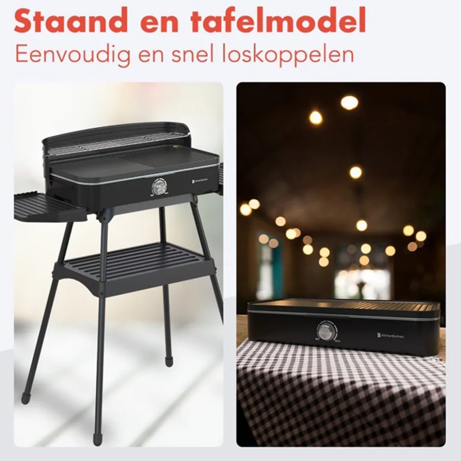 KitchenBrothers Elektrische BBQ< Keuken