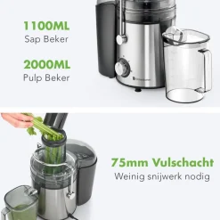 KitchenBrothers Sapcentrifuge< Keukenmachines En Mixers
