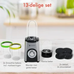 KitchenBrothers Smoothie Blender to Go< Keukenmachines En Mixers