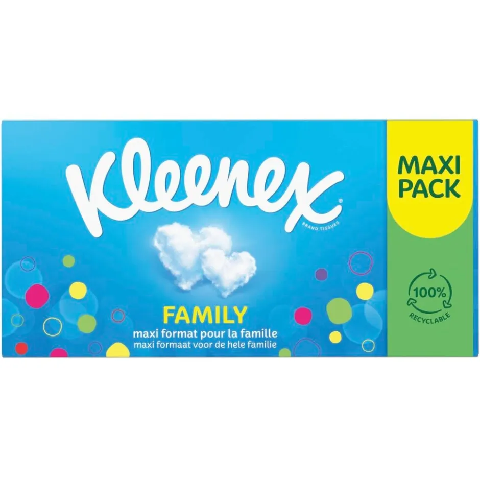 Kleenex Family Tissues< Tissues En Zakdoekjes