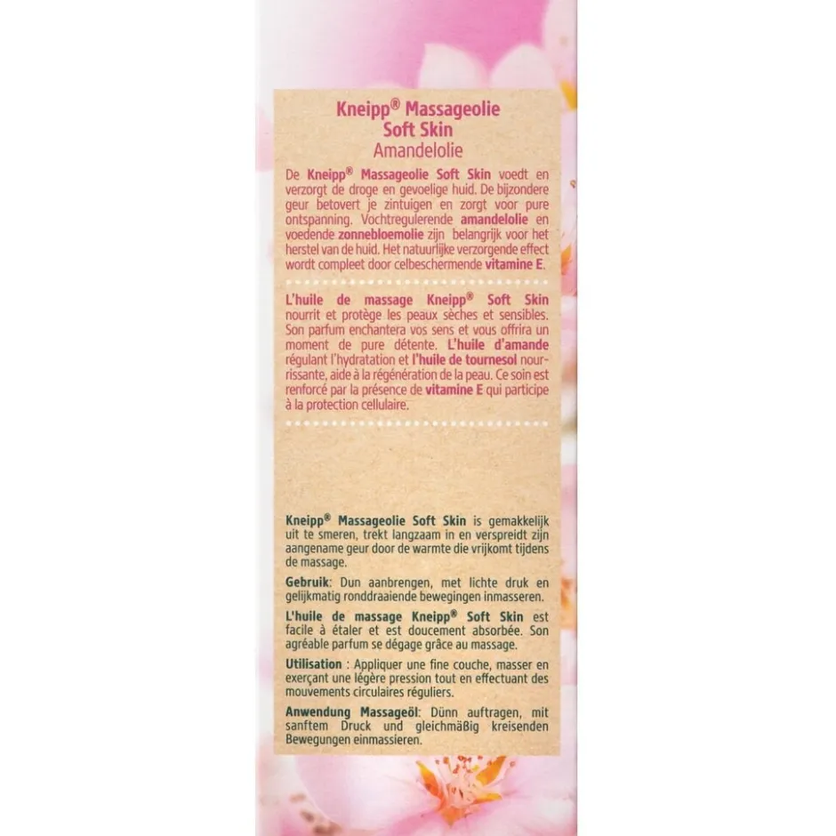 Kneipp Soft Skin Massageolie< Massageolie En Massagelotion