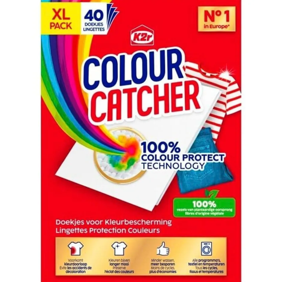 K2r Colour Catcher Anti-kleurdoorloopdoekjes|Overig Clearance