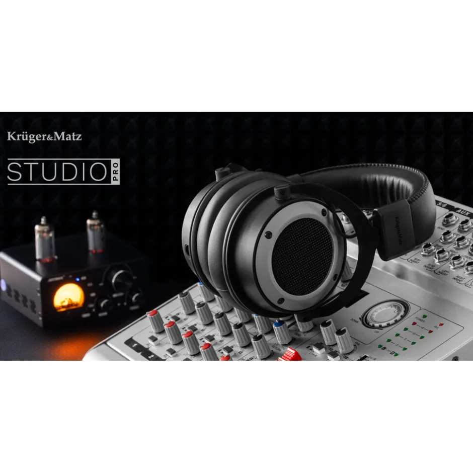 Kruger & Matz studio over ear koptelefoon met helder geluid< Koptelefoons