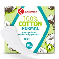 100% Cotton Normal Ultra Maandverband|Kruidvat Outlet