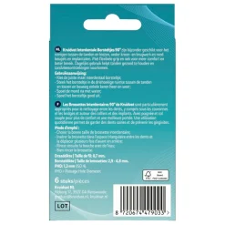 Kruidvat 90° 1,3mm Interdentale Borsteltjes< Tandenragers