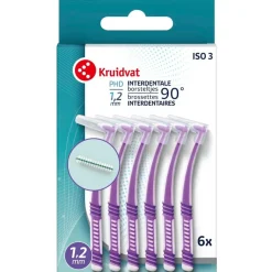 90° 1,2mm Interdentale Borsteltjes|Kruidvat Sale