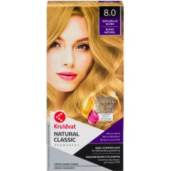Kruidvat 8.0 Natuurlijk Blond Crème Haarkleuring< Haarverf