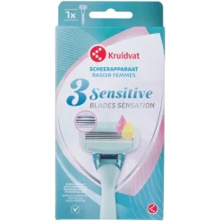 Kruidvat 3 Sensitive Sensation Scheerapparaat<Heren Scheerapparaten