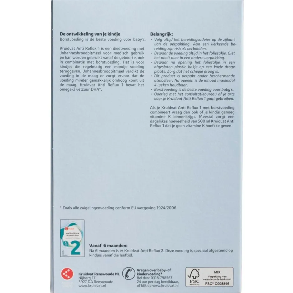Anti Reflux 1 0-6M Dieetvoeding bij Spugen|Kruidvat Sale