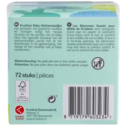 Kruidvat Baby Wattenstaafjes< Wattenschijfjes En Staafjes