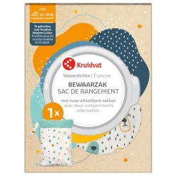 Bewaarzak voor Wasbare luiers met Berenprint|Kruidvat New