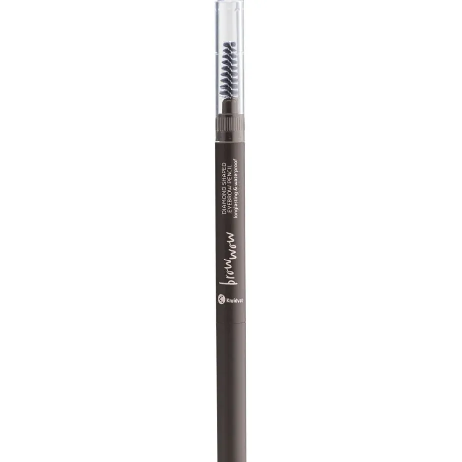 Kruidvat Brow Wow 025 Espresso Beans Diamond Shaped Eyebrow Pencil< Wenkbrauw Make-Up
