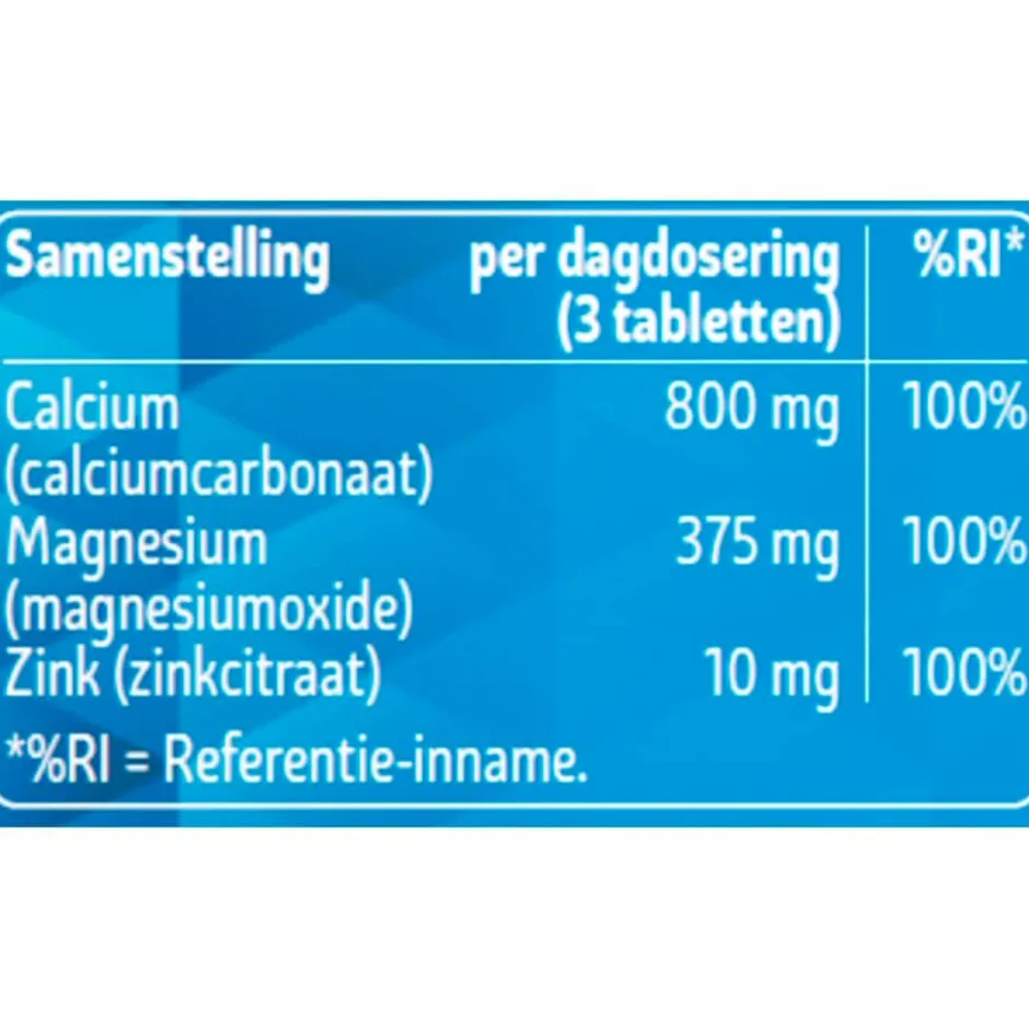 Calcium Magnesium Zink Tabletten|Kruidvat New