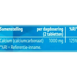 Kruidvat Calcium Tabletten< Mineralen|Botten En Spieren