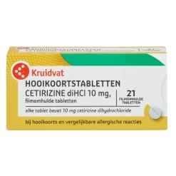 Kruidvat Cetirizine 10Mg Hooikoortstabletten< Allergische Reacties