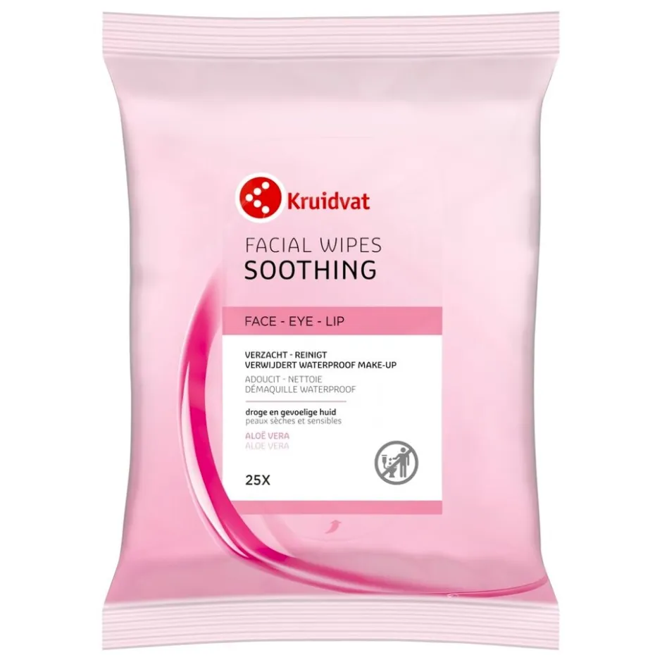 Cleansing Soothing Gezichtsreinigingsdoekjes|Kruidvat Sale