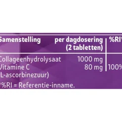 Kruidvat Collageen 1000mg Tabletten< Collageensupplementen|Beautysupplementen