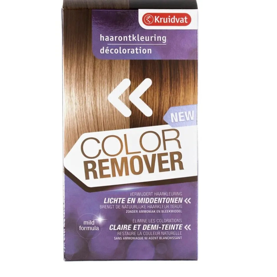 Color Remover Lichte en Middentonen Haarontkleuring|Kruidvat Hot