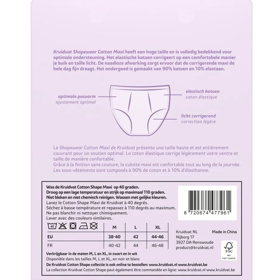Cotton Maxi Shapewear Damesslip|Kruidvat Online