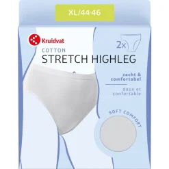 Kruidvat Cotton Stretch Highleg Damesslip<DAMES Damesondergoed