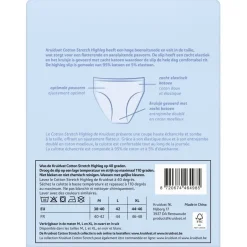Kruidvat Cotton Stretch Highleg Damesslip<DAMES Damesondergoed