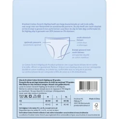 Cotton Stretch Highleg Damesslip|Kruidvat Online