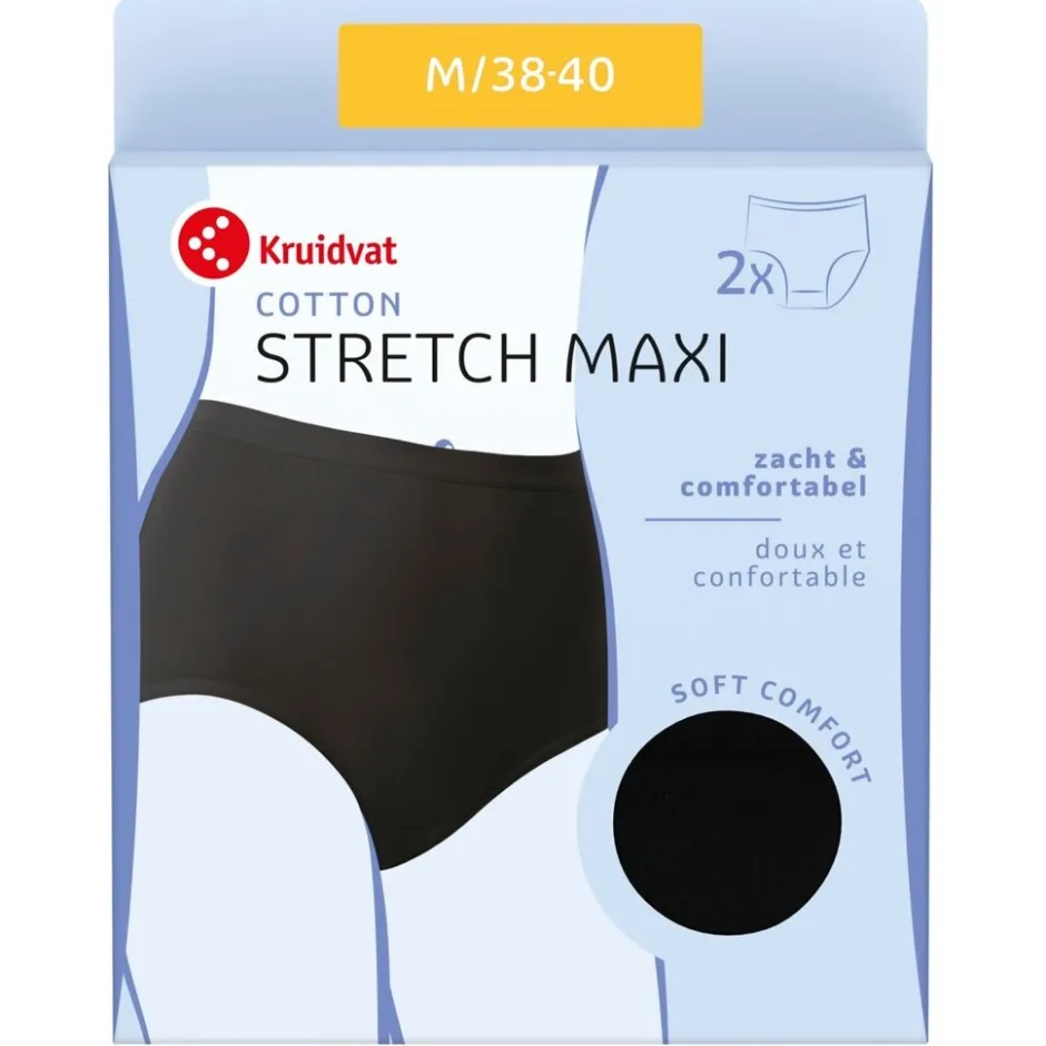 Kruidvat Cotton Stretch Maxi Damesslip<DAMES Damesondergoed
