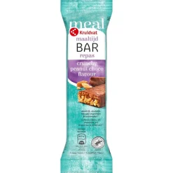 Kruidvat Crunchy Peanut Choco Maaltijdreep< Maaltijdrepen, Drinkmaaltijden