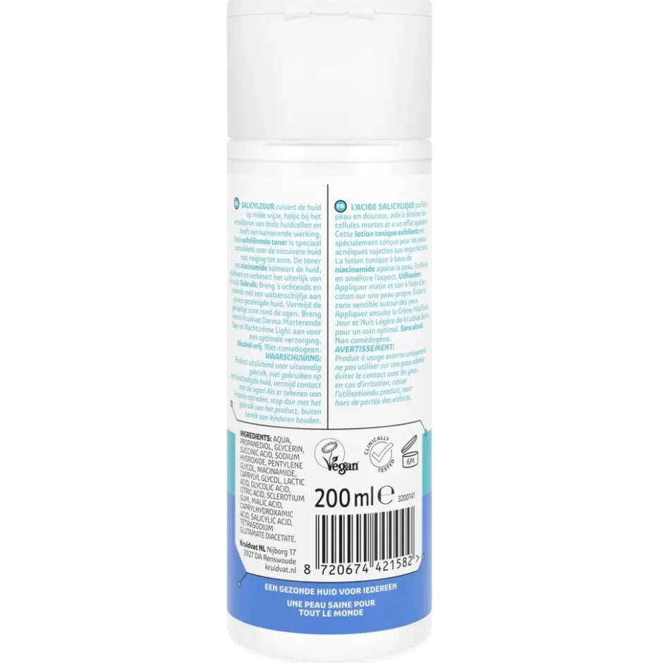 Exfoliërende Toner|KRUIDVAT DERMA Outlet