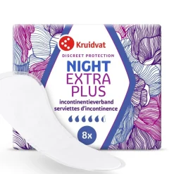Kruidvat Discreet Protection Night Extra Plus Incontinentieverband< Incontinentie
