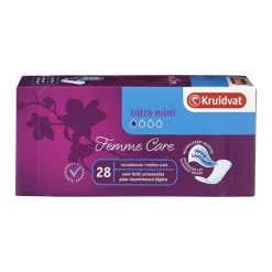 Kruidvat Discreet Protection Ultra Mini Incontinentie Inlegkruisjes< Incontinentie