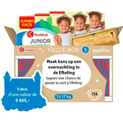 Efteling Junior Maat 5 Luiers Valuebox|Kruidvat Clearance