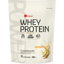 Kruidvat Essential Vanilla Whey Protein< Proteine Eiwit Poeders