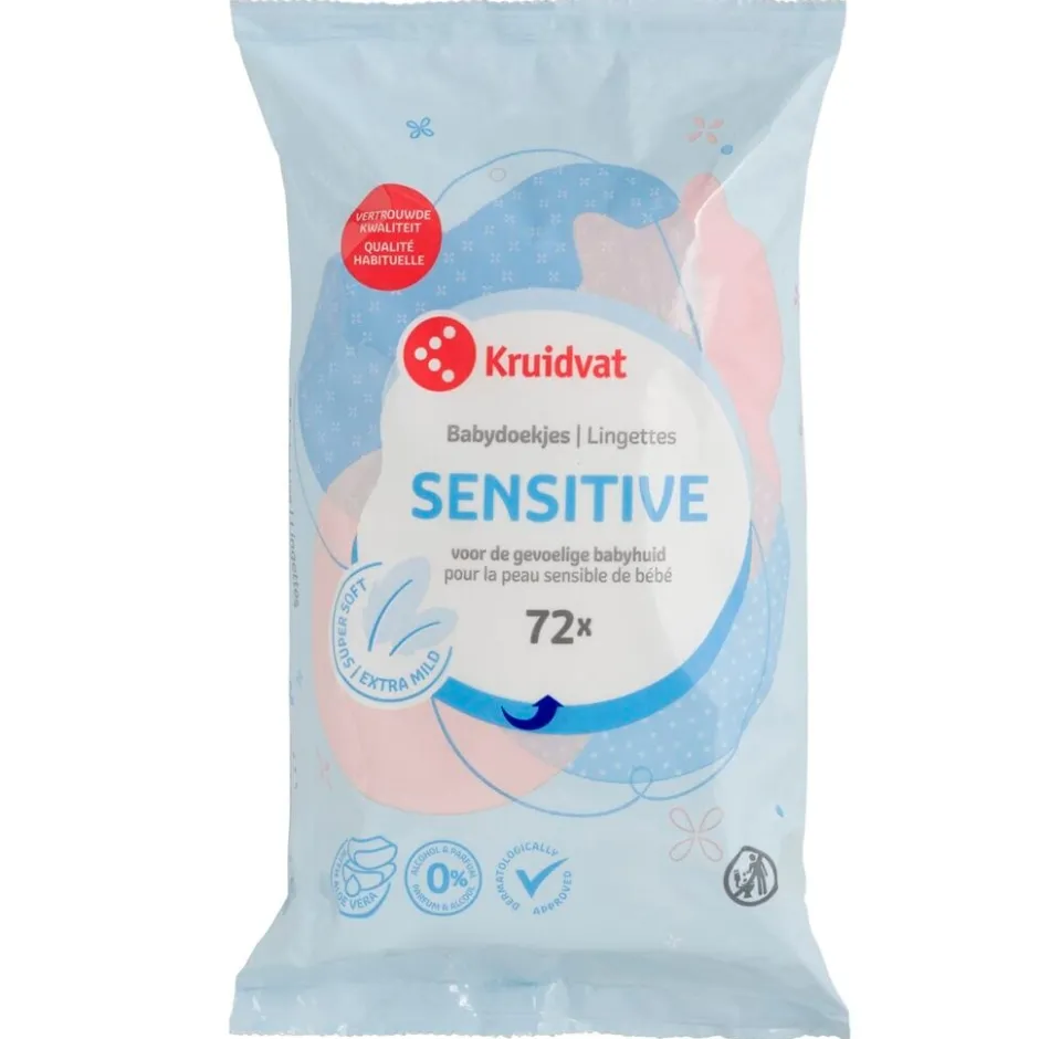 Kruidvat Extra Sensitive Billendoekjes< Billendoekjes