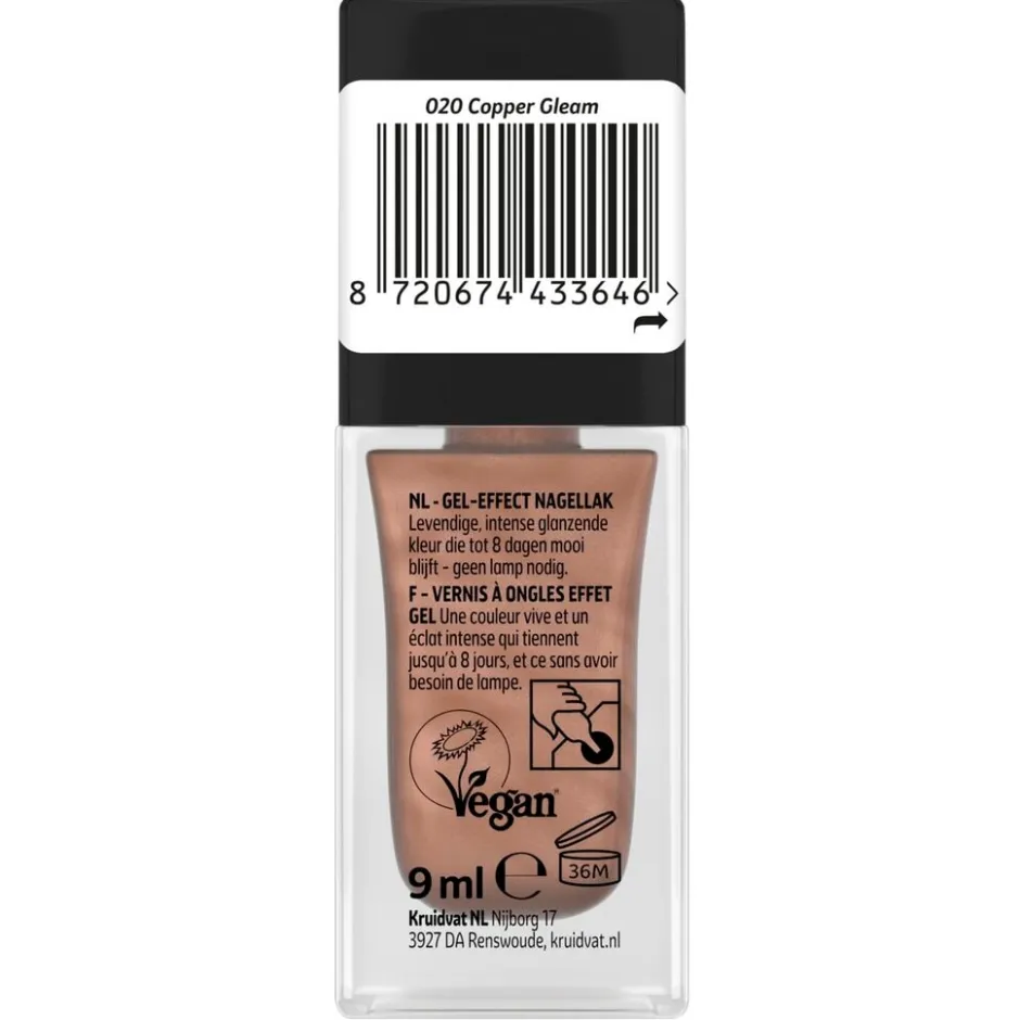 Glass Shine 020 Copper Gleam Longlasting Gel Color Nagellak|Kruidvat Clearance