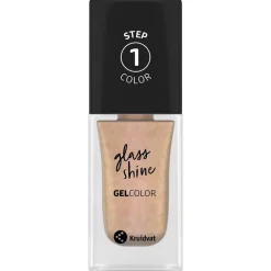 Kruidvat Glass Shine 010 Golden Veil Longlasting Gel Color Nagellak< Nagellak