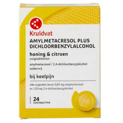 Kruidvat Honing & Citroen Zuigtabletten< Luchtwegen