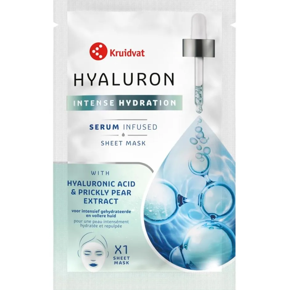 Hyaluron Intense Hydration Serum Infused Sheet Mask|Kruidvat