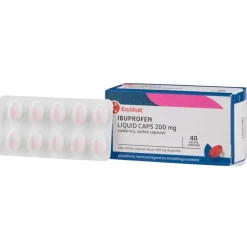 Kruidvat Ibuprofen Liquid Caps 200 mg Capsules< Pijn