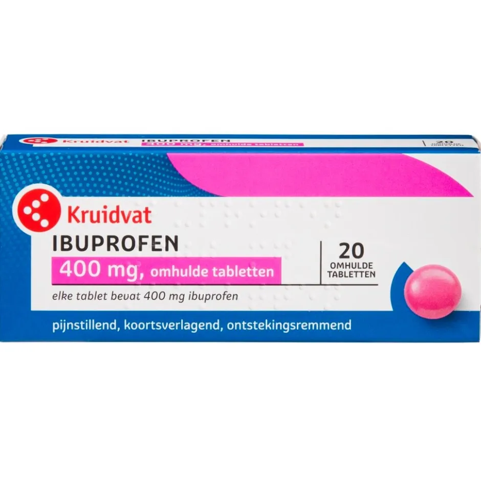 Ibuprofen 400mg Omhulde Tabletten|Kruidvat