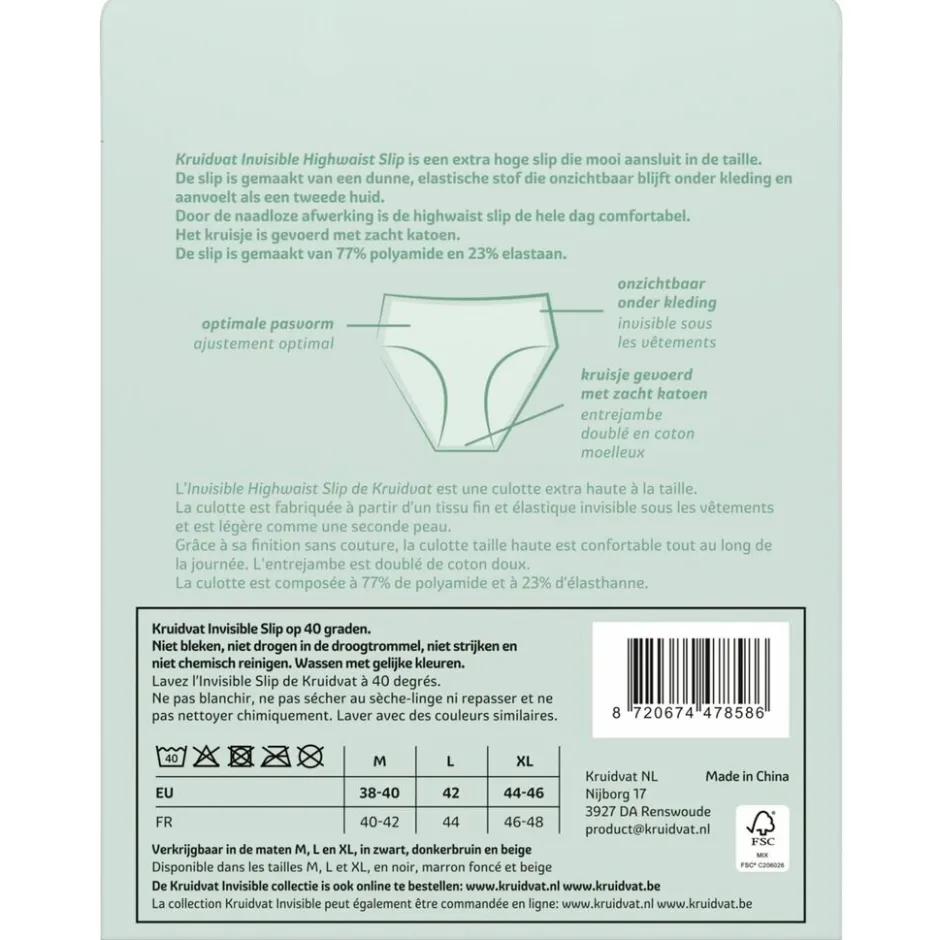 Kruidvat Invisible Highwaist Damesslip<DAMES Damesondergoed