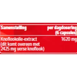 Kruidvat Knoflook Capsules< Hart En/Of Bloedvaten