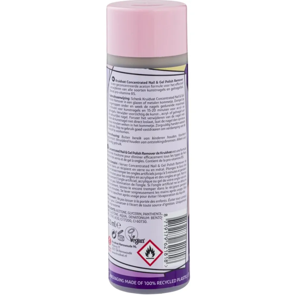 Kruidvat Kunstnagel Remover< Nagelverzorging