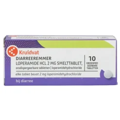 Loperamide HCl Diarreeremmer 2mg Smelttabletten|Kruidvat Outlet