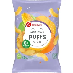 Kruidvat 7+M Bio Baby Naturel Maispuffs< Babytussendoortjes